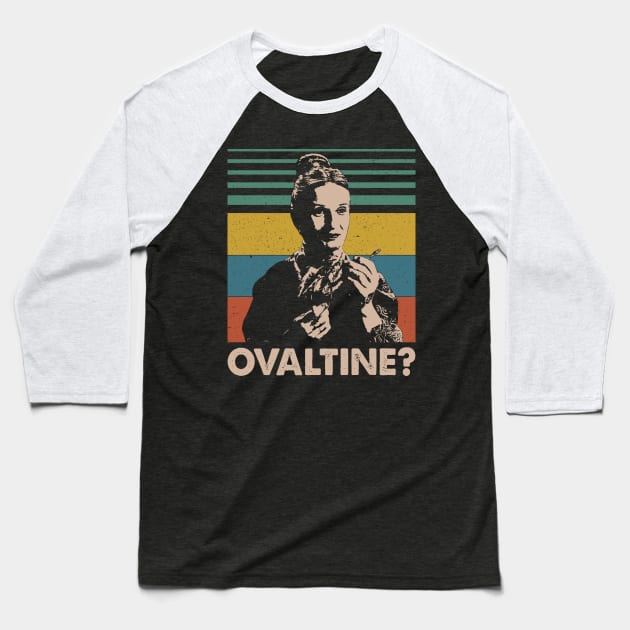 Ovaltine Retro Vintage Baseball T-Shirt by Tentacle Castle